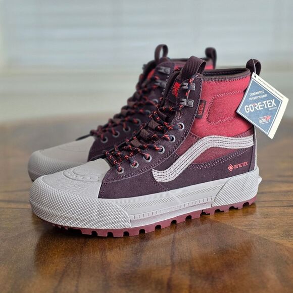 Vans MTE Sk8-Hi GORE-TEX Hiking Boots Insulated Shoe Bitter Chocolate Brown Sz 7 - Picture 14 of 14